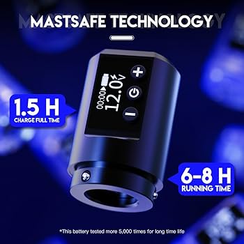 Amazon.com: Mast Mini Wireless Pro Tattoo Gun Pen Machine